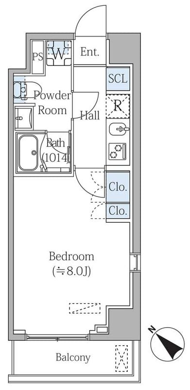 A1 間取り図 1