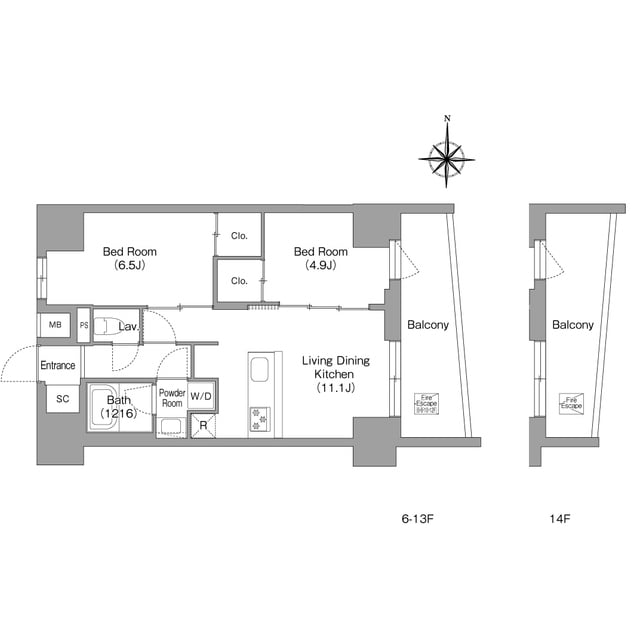 04 間取り図 1