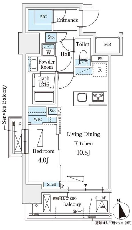 A 間取り図 1